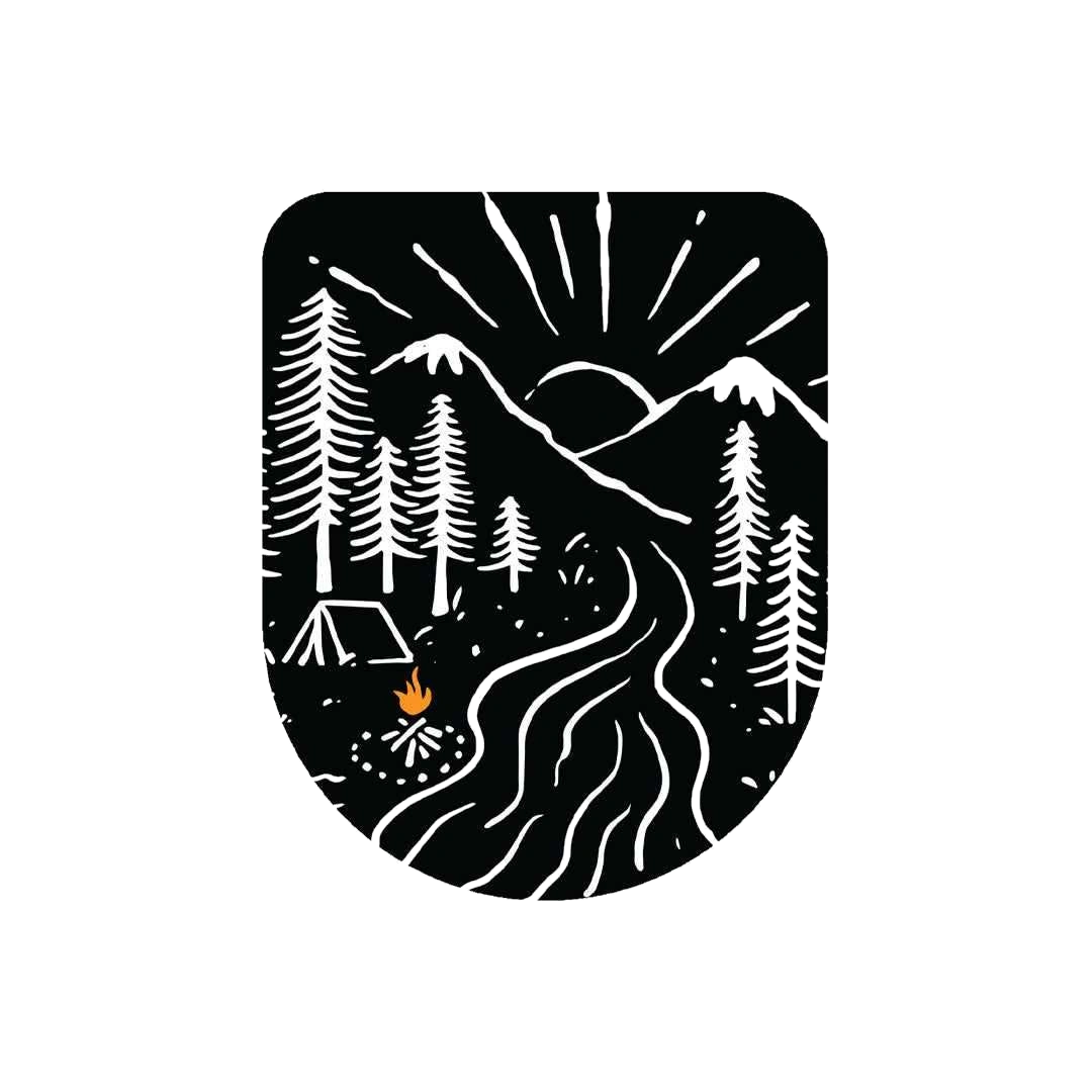 Night Camp Sticker